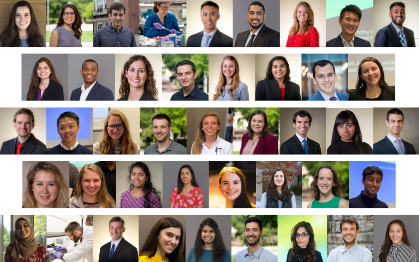 Grid of Biomedical engineering student portraits