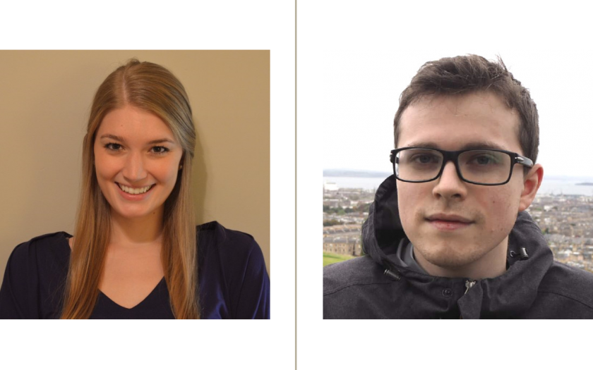 Two PhD Student portraits